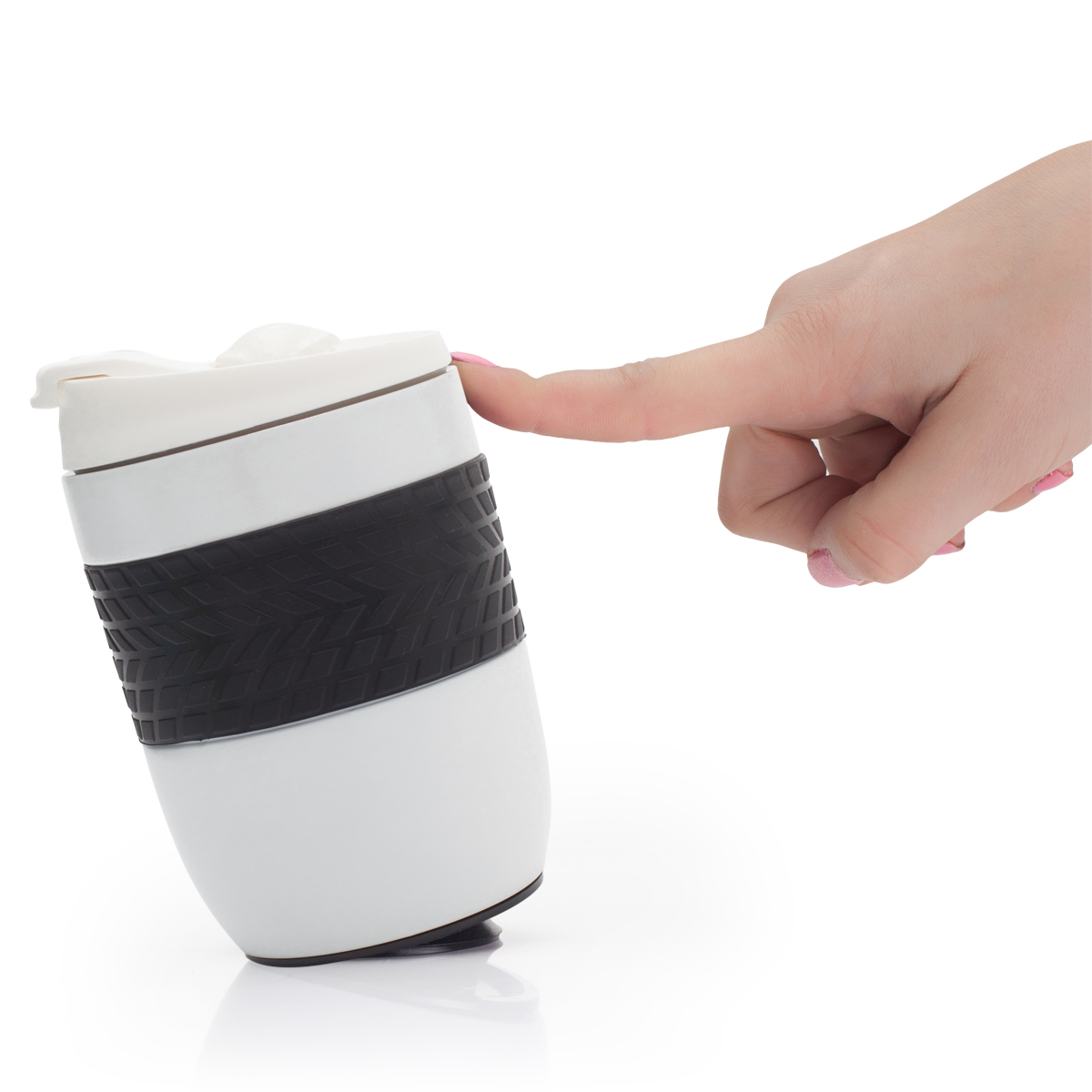 R08317.06.O - Kubek termiczny Offroader 200 ml, biały