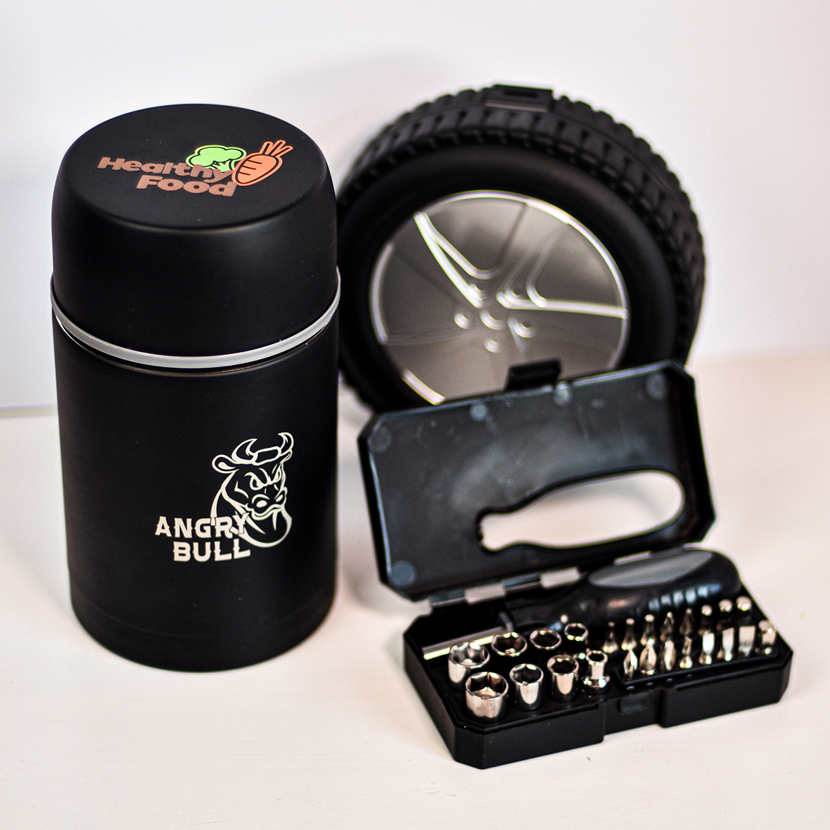 R08420.02 - Pojemnik próżniowy Termo 800 ml, czarny