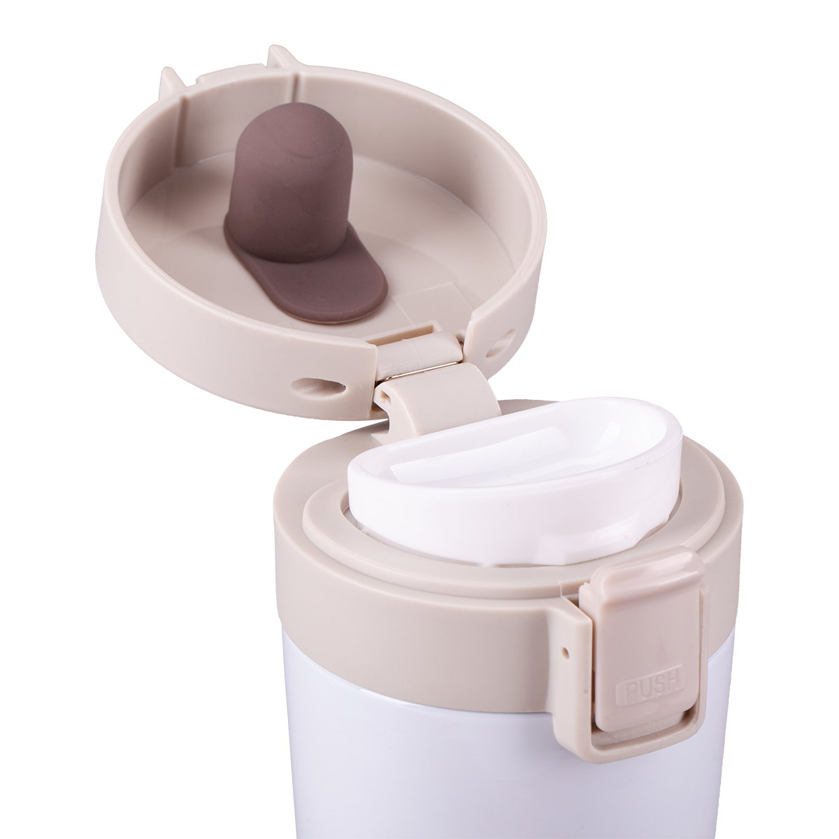 R08428.06 - Kubek termiczny Casper 350 ml, biały