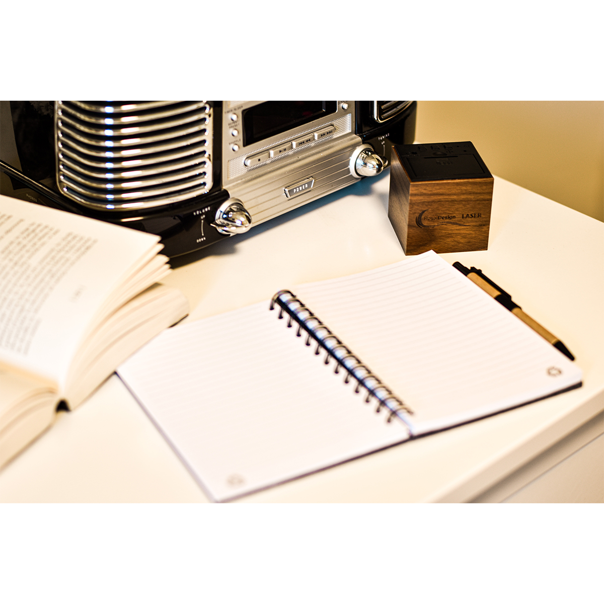 R08612 - Notes z filcu Felt Now, szary