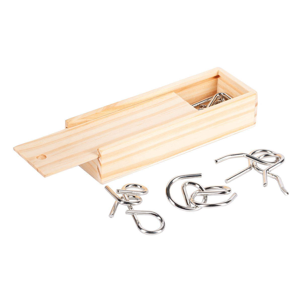 R08856.13 - Zestaw łamigłówek Brainiac, beżowy