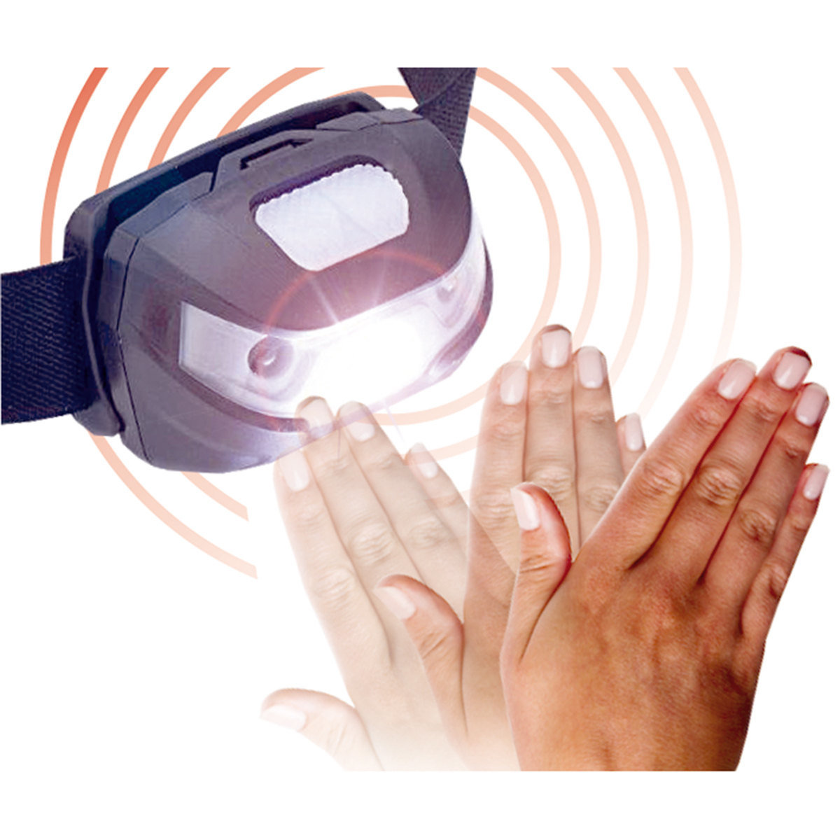 R35698.02 - Latarka czołowa Sensor, czarny